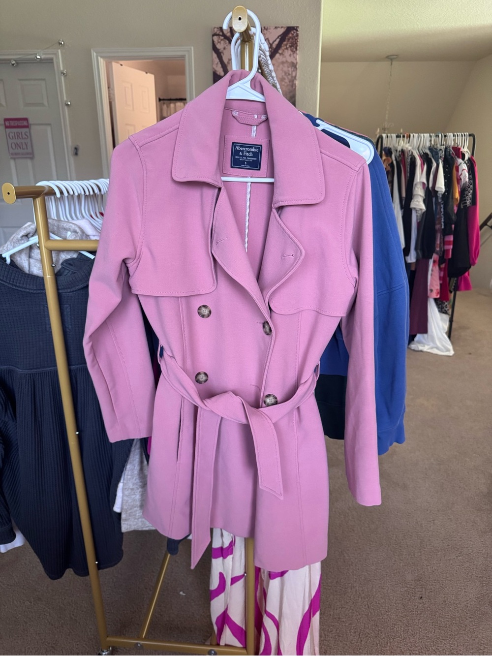 Abercrombie & Fitch Pink Jacket